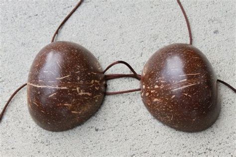 Coconut bra porn