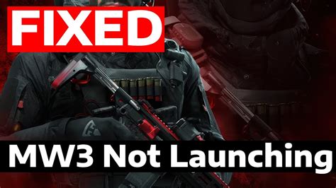 Cod mw3 not launching