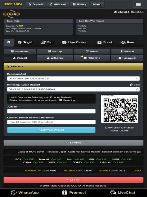 COD4D LOGIN - COD4D Login - Website Resmi