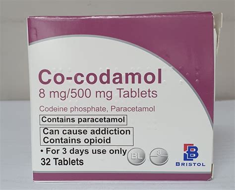 codamol 8mg 500mg