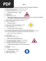 Code 10 Learners Question Paper
