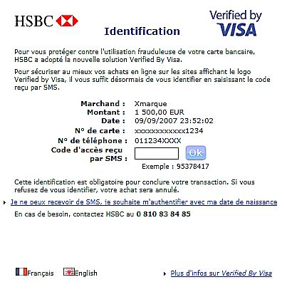 Code 3d Secure Non Reçu   Paiement Par Carte Bancaire Sur Internet 3d Secure - Code 3d Secure Non Reçu