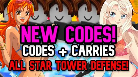 CODE ALL STAR TOWER 🌕 JACKPOT Roblox All Star Tower Defense