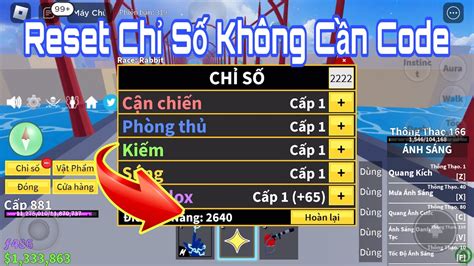 code blox fruit reset chỉ số | Code Blox Fruit Blox Piece thng 082025