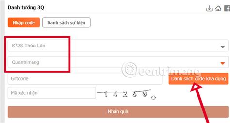code dt3q | Hng dn nhp code Danh Tng 3Q