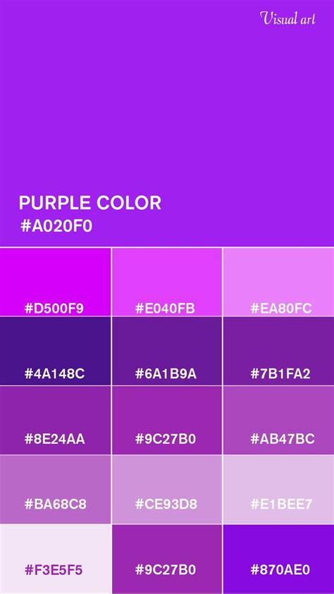 code for purple color