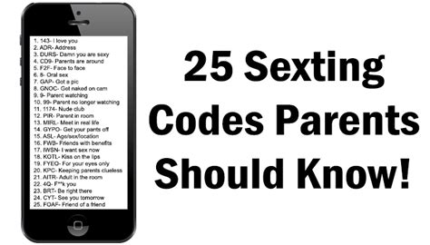 code for sexting