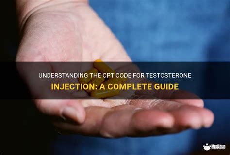 code for testosterone injection​
