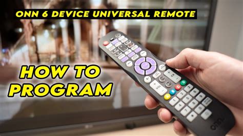 code list onn universal 6 device remote codes