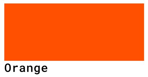 code orange color