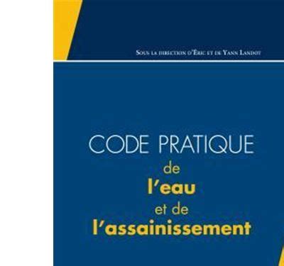 Code Pratique De L Eau Et De L Assainissement