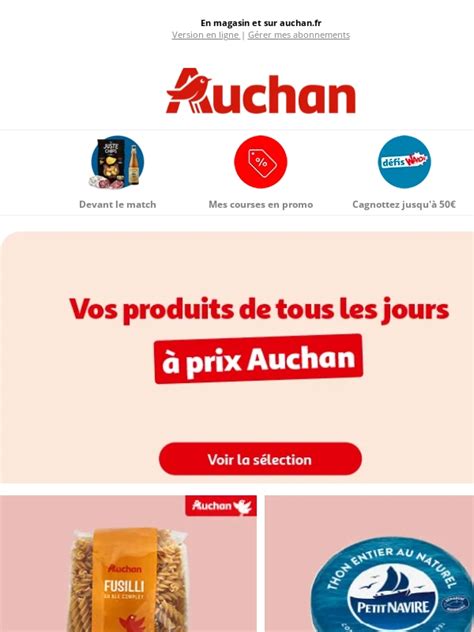 Code Promo Auchan