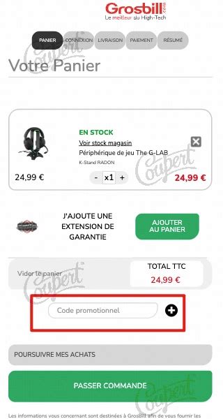 Code Promo Grosbill