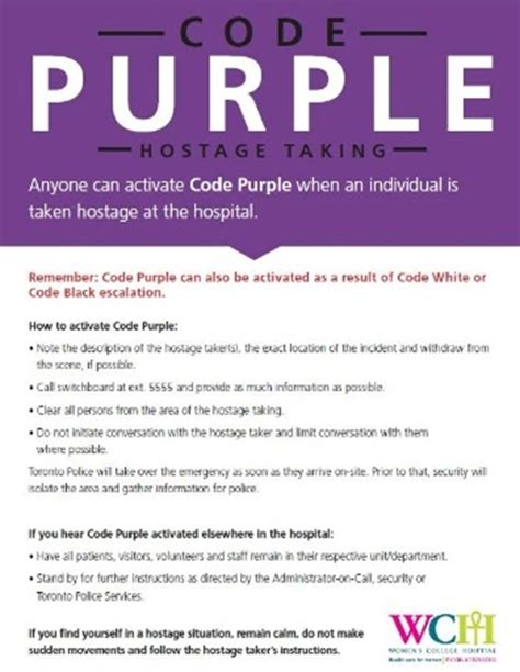 Code Purple Hospital