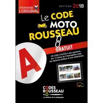 Code Rousseau Moto 2018