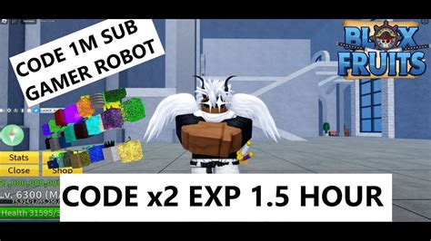 code x2 exp blox fruit 2024 | Code Blox Fruit Blox Piece thng 082025