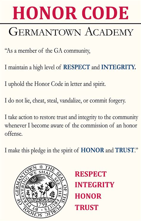 code of honor