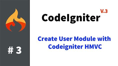 Codeigniter 3 Hmvc