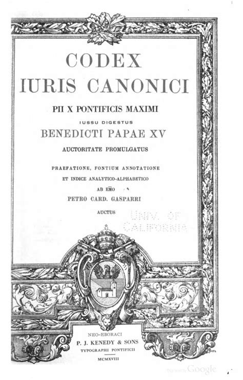 Codex Iuris Canonici