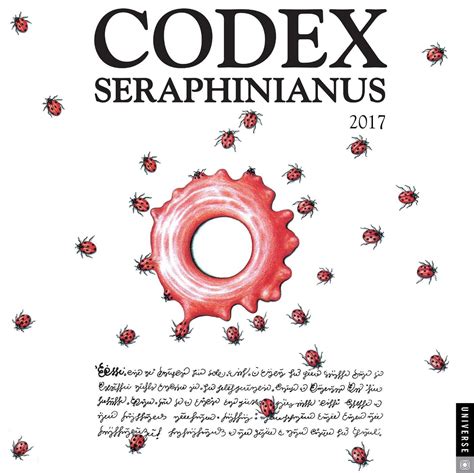 Codex Seraphinianus 2017 Wall Calendar Square Wall