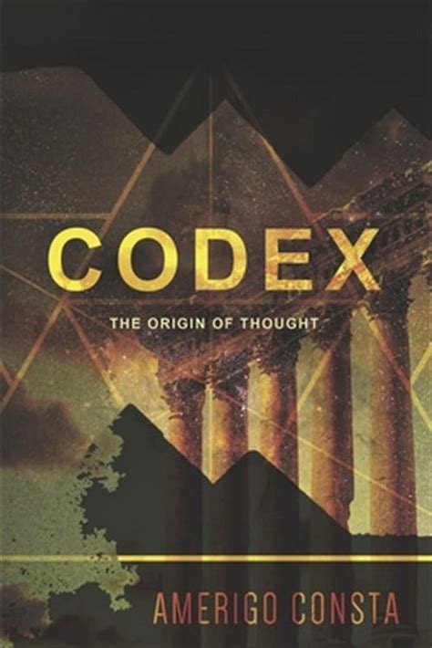 Codex The Origin Of Thought Black White Illustrat