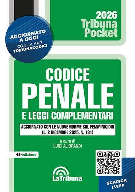 Codice Penale E Leggi Complementari