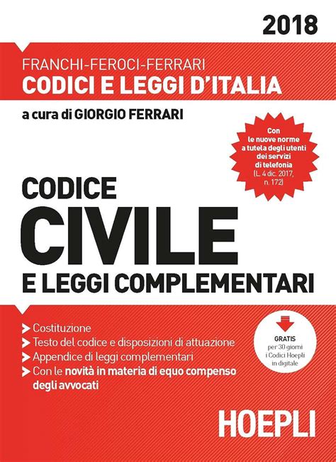Read Online Codice Civile E Leggi Complementari Con Contenuto Digitale Per Accesso On Line 