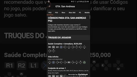 Codigo Gta San Andreas Ps2