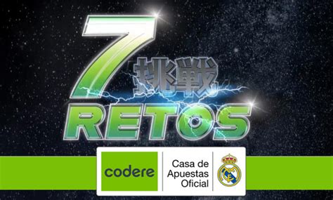 codigos codere 7 retos!