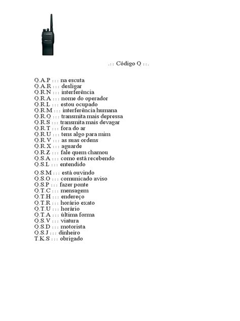 Codigos De Vigilantes
