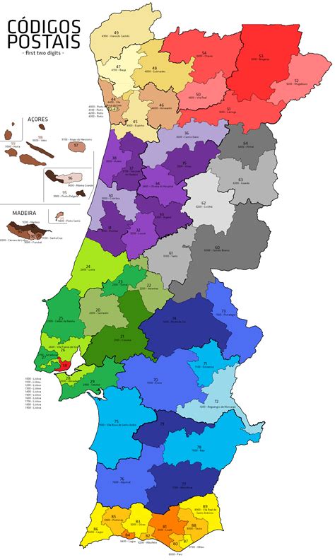 Codigos Postais Portugal