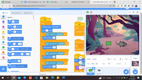 Coding Games In Scratch