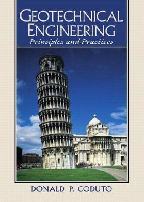 Coduto Geotechnical Engineering Principles Practices