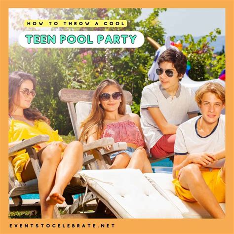 coed pool party