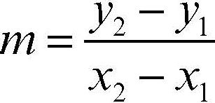 Coefficiente Angolare Formula