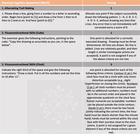 cognitive assessment for clinicians