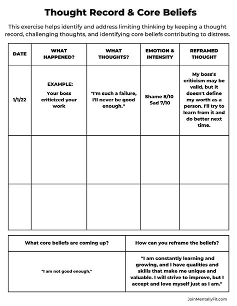 Cognitive Behavioral Therapy Worksheets Physical And Behavioral Adaptations Worksheet - Physical And Behavioral Adaptations Worksheet
