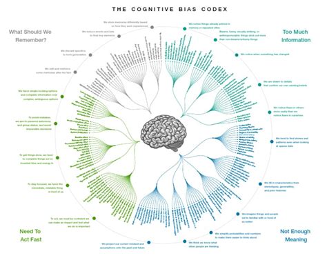 cognitive bias codex 200 rules of everyday thinking big