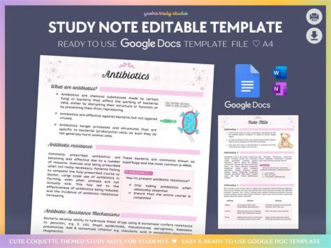 Cognitive Notes Google Docs