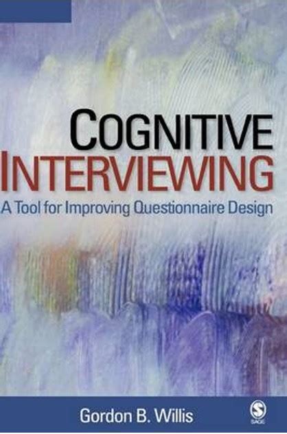 Read Cognitive Interviewing A Tool For Improving Questionnaire Design 
