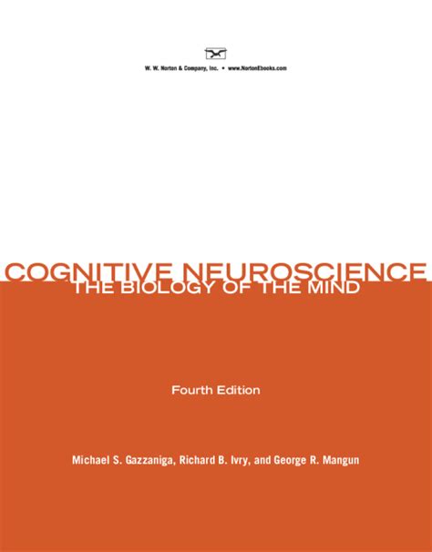 Download Cognitive Neuroscience The Biology Of The Mind 4Th Edition Pdf 