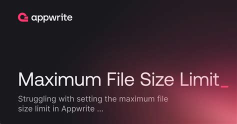 Cognos Maximum File Size Limit For Sending Via Email
