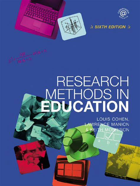 Read Cohen And Manion Research Methods In Education 