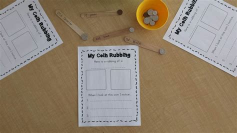 Coin Rubbings Worksheets Creative Kindergarten Kindergarten Coin Worksheets - Kindergarten Coin Worksheets