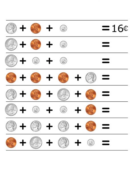 Coins Worksheet Second Grade   Second Grade Math Worksheets And More - Coins Worksheet Second Grade