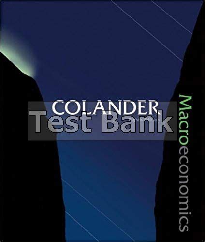 Download Colander Macroeconomics 8Th Edition 