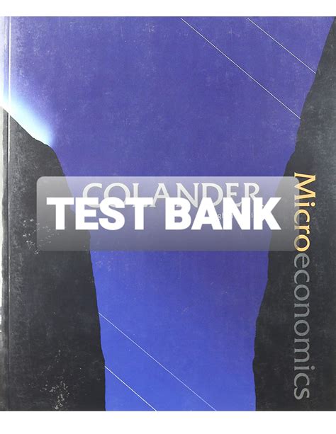 Read Colander Microeconomics 8Th Edition Answers 