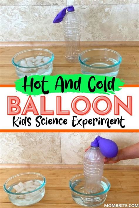 Cold Air Balloon Science Fun Balloon Science Experiments - Balloon Science Experiments