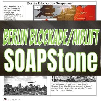 Cold War Berlin Blockade Soapstone Source Analysis Tpt Soapstone Worksheet Answer Key - Soapstone Worksheet Answer Key
