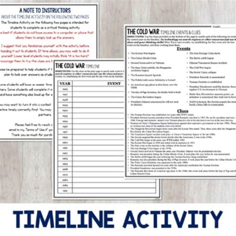 cold war biography activity